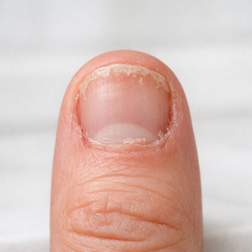 Short bitten nail before Lumina