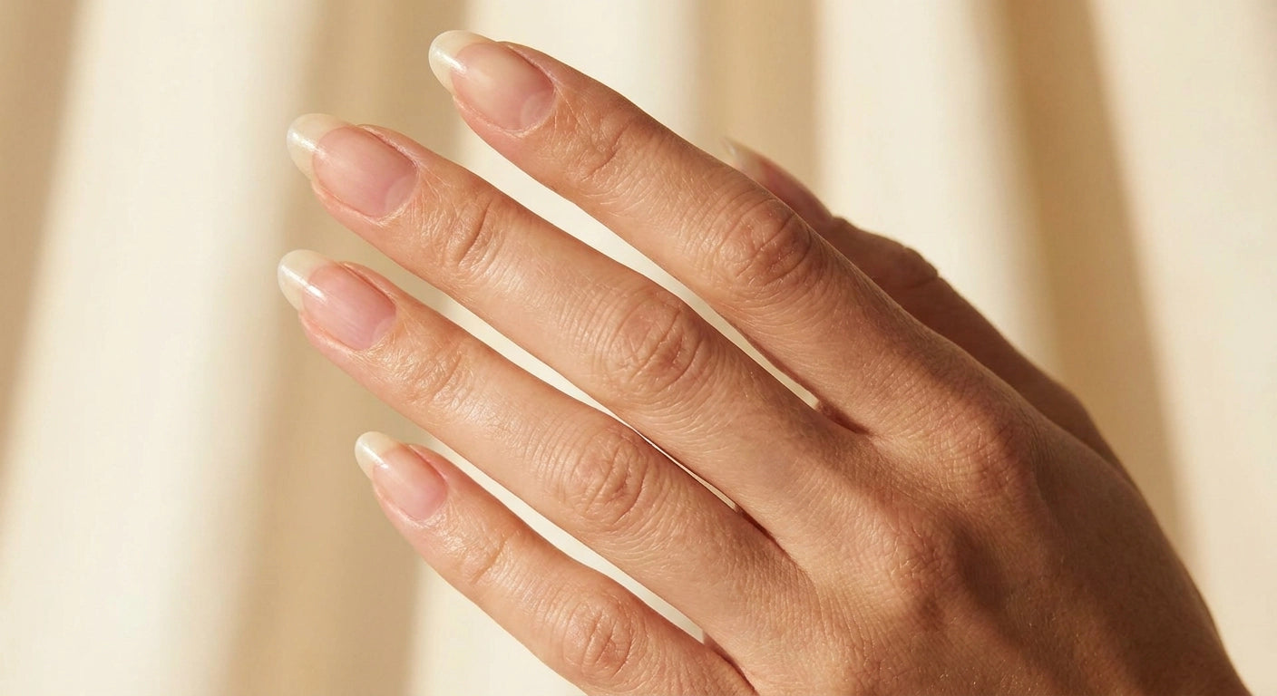 Month 1 nail transformation